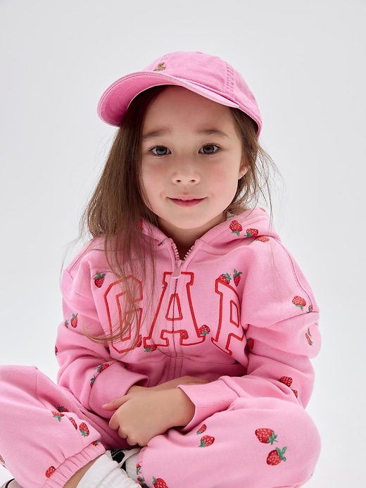 Image number 4 showing, babyGap Relaxed Logo Zip Hoodie