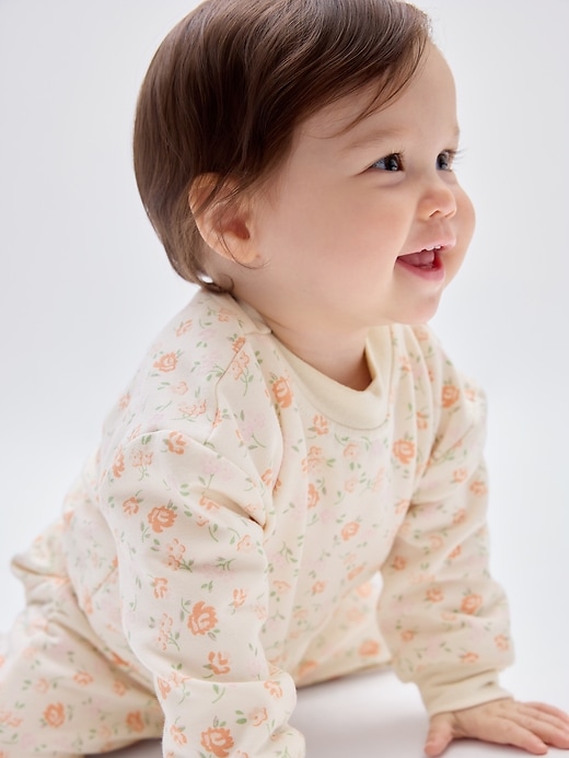 Image number 4 showing, Baby CloudLight Two-Piece Sweat Set