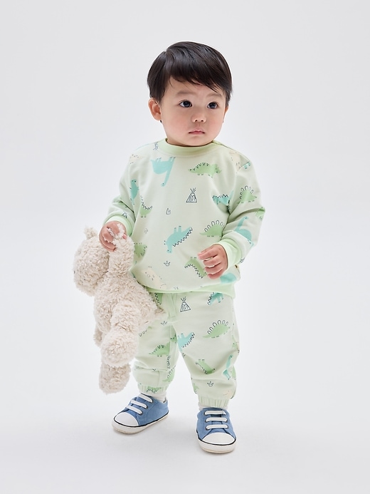 Image number 4 showing, Baby CloudLight Two-Piece Sweat Set