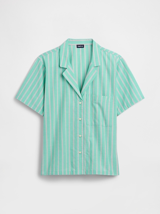 Image number 4 showing, Poplin PJ Shirt