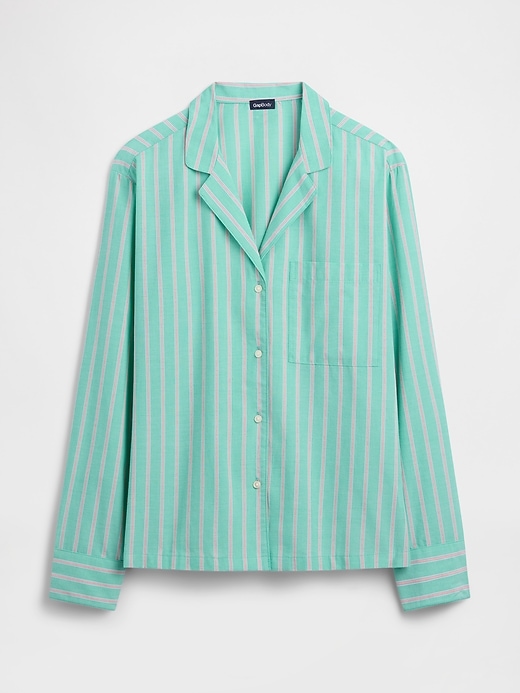 Image number 4 showing, Poplin PJ Shirt