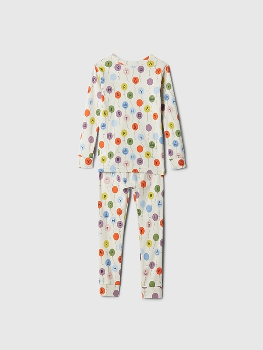 Image number 3 showing, babyGap 100% Organic Cotton Happy Birthday PJ Set