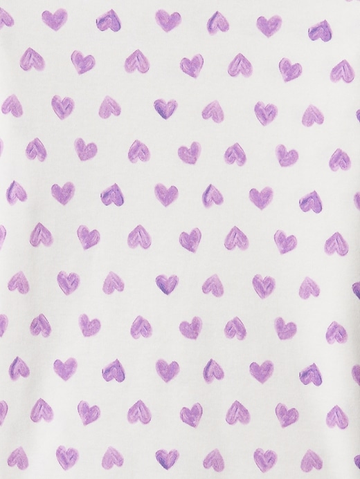 Image number 2 showing, babyGap 100% Organic Cotton Heart PJ Set