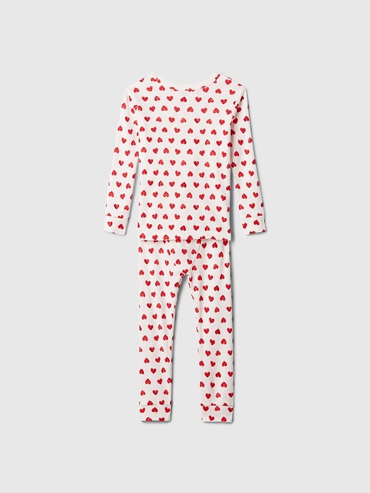 Image number 3 showing, babyGap 100% Organic Cotton Heart PJ Set