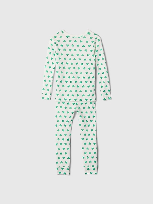 Image number 3 showing, babyGap 100% Organic Cotton Heart PJ Set