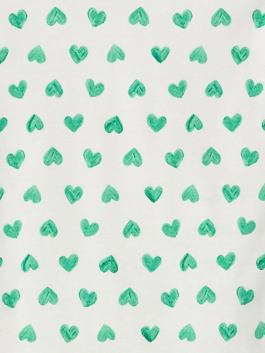 Image number 2 showing, babyGap 100% Organic Cotton Heart PJ Set