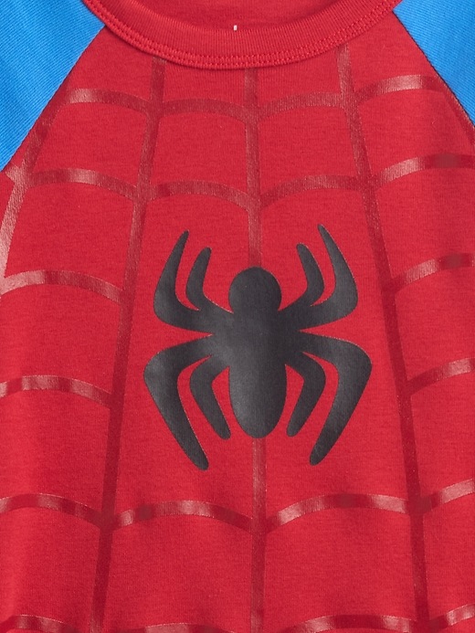 Image number 2 showing, babyGap | Marvel Spider-Man 100% Organic Cotton PJ Set