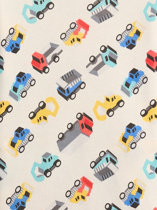 Image number 2 showing, babyGap 100% Organic Cotton Truck PJ Set