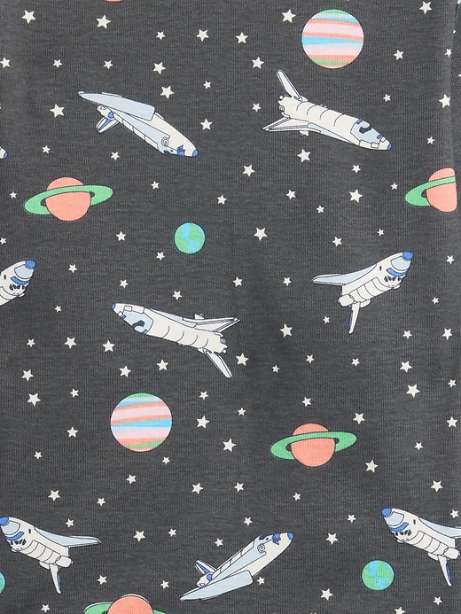 Image number 2 showing, babyGap 100% Organic Cotton Space PJ Set