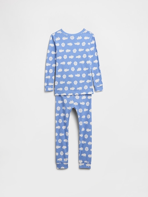 Image number 3 showing, babyGap 100% Organic Cotton Sheep PJ Set
