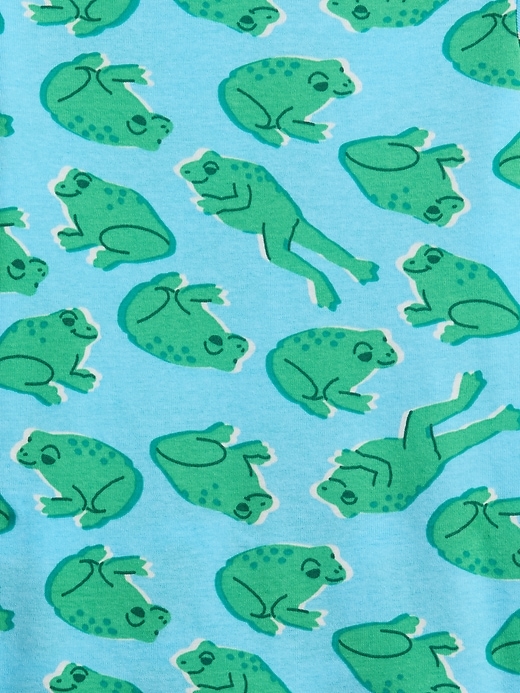 Image number 2 showing, Kids & babyGap 100% Organic Cotton Frog PJ Set