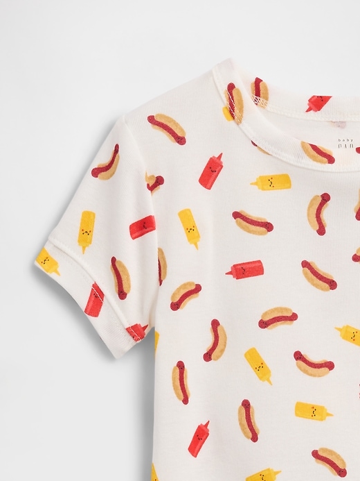 Image number 2 showing, Kids & babyGap 100% Organic Cotton Hot Dog PJ Set