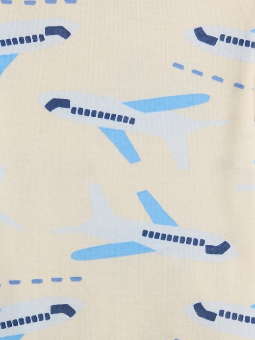 Image number 2 showing, babyGap 100% Organic Cotton Plane PJ Set