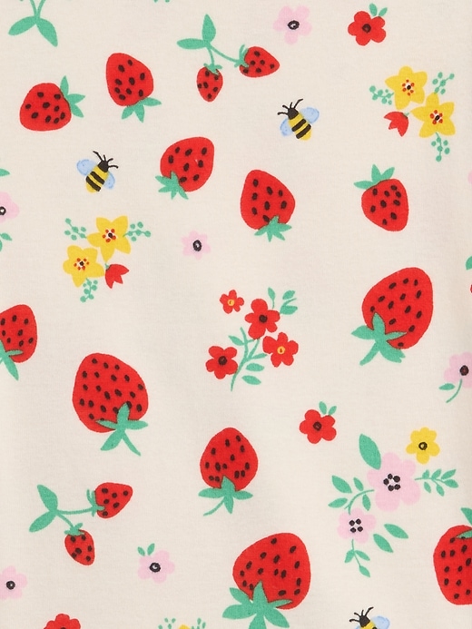 Image number 2 showing, Kids & babyGap 100% Organic Cotton Strawberry PJ Set