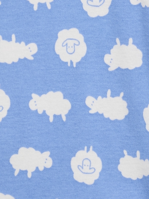 Image number 2 showing, babyGap 100% Organic Cotton Sheep PJ Set