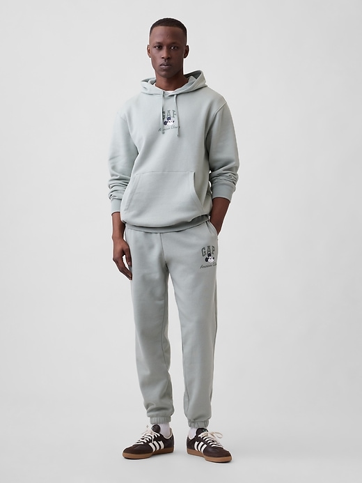 Image number 3 showing, Gap × Disney Mickey Mouse Relaxed Logo Hoodie