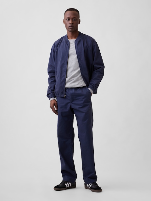 Relaxed Pull-On Khakis