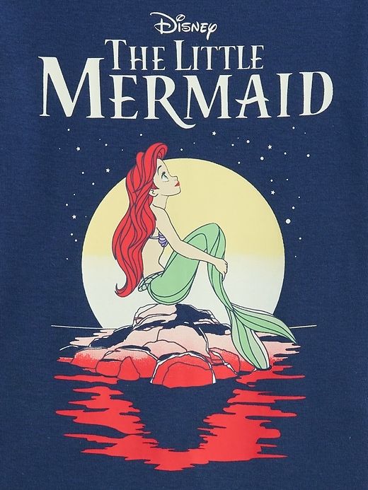 Image number 3 showing, babyGap × Disney The Little Mermaid 100% Organic Cotton PJ Set