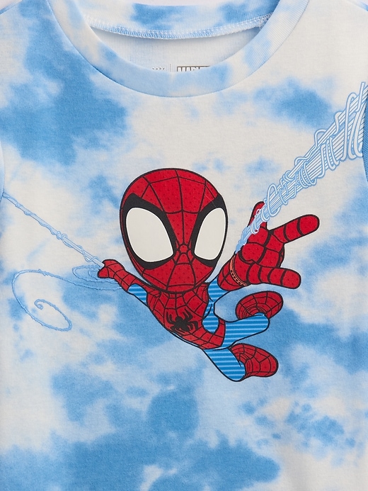 Image number 3 showing, babyGap | Marvel Spider-Man 100% Organic Cotton PJ Set