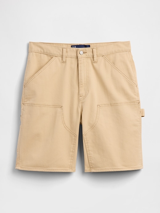Image number 6 showing, 9" Relaxed Denim Carpenter Shorts