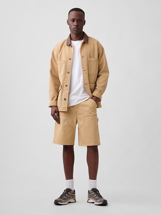 Image number 3 showing, Boxy Denim Chore Jacket