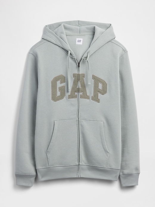 Image number 4 showing, Relaxed Gap Logo Zip Hoodie