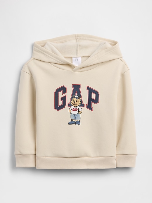 Image number 1 showing, babyGap Relaxed Brannan Bear Logo Hoodie