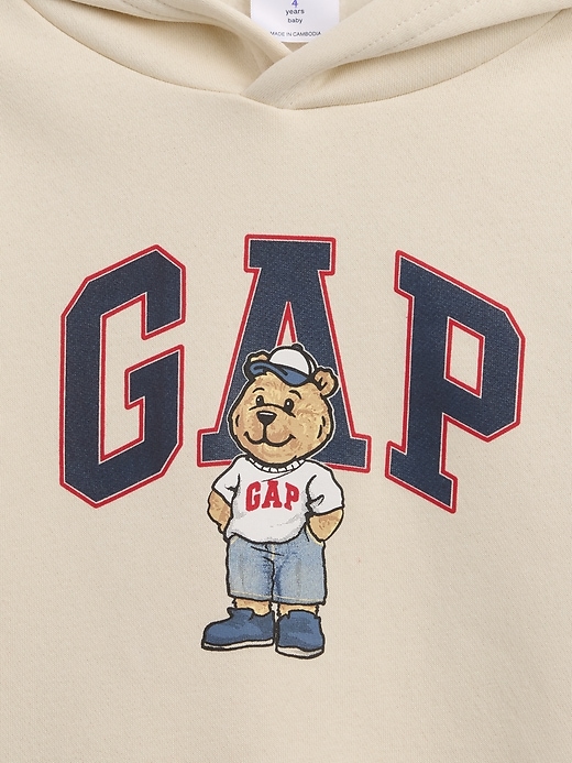 Image number 3 showing, babyGap Relaxed Brannan Bear Logo Hoodie