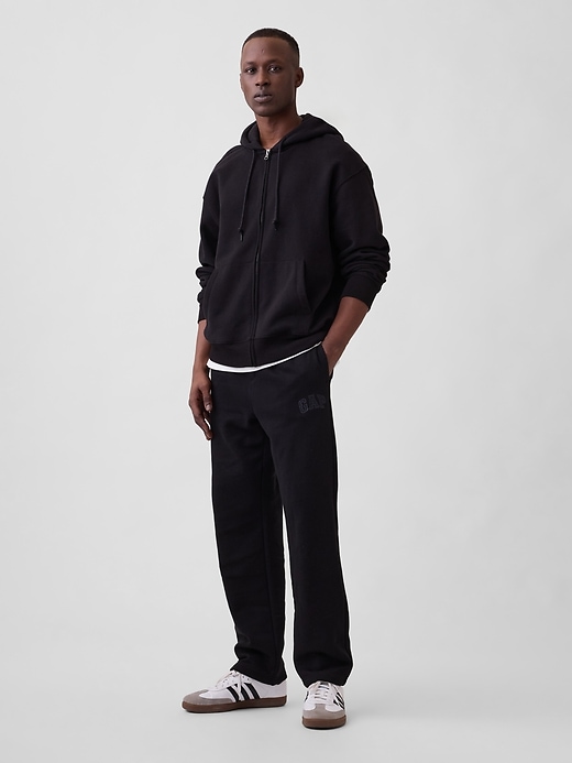 Image number 1 showing, Gap Logo Straight-Leg Sweatpants