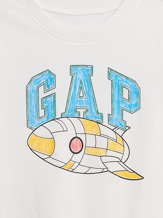 Image number 2 showing, babyGap Colorable Graphic T-Shirt