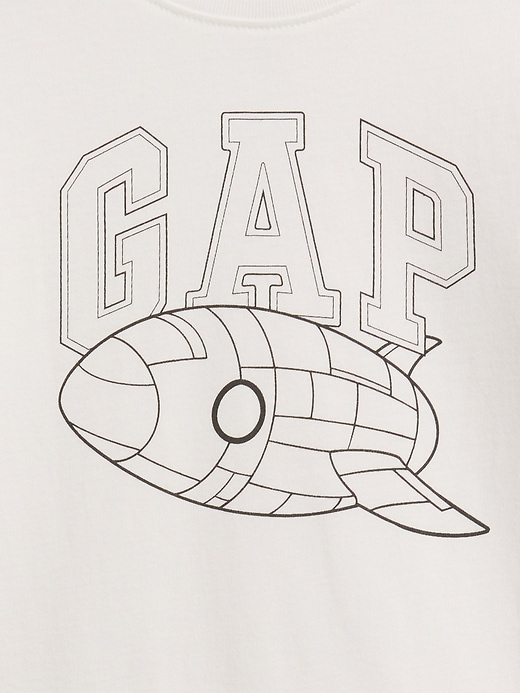 Image number 4 showing, babyGap Colorable Graphic T-Shirt