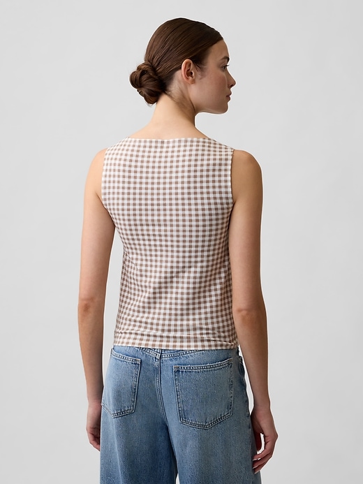 Image number 2 showing, Boatneck Tank Top