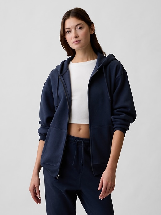 Adult Vintage Soft Oversized Zip Hoodie | Gap Factory
