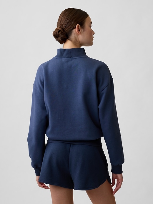 Image number 2 showing, Oversized Gap Logo Mockneck Sweatshirt