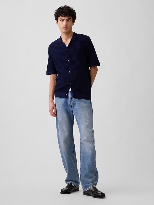 Image number 3 showing, Textured Sweater Vacay Shirt