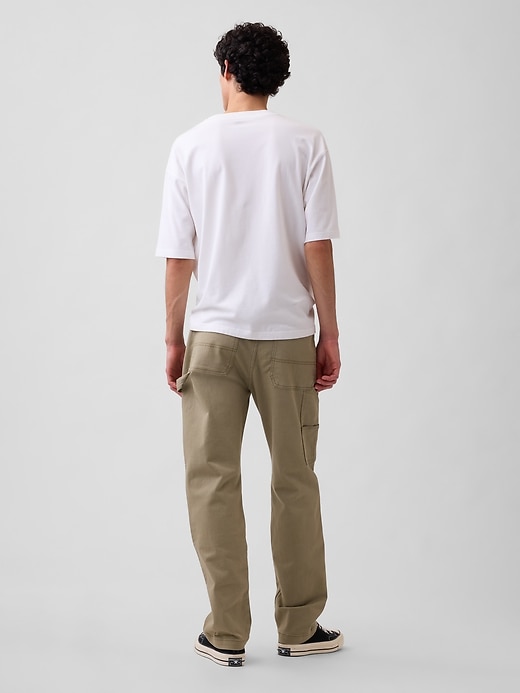 Image number 2 showing, Distressed Straight Carpenter Jeans