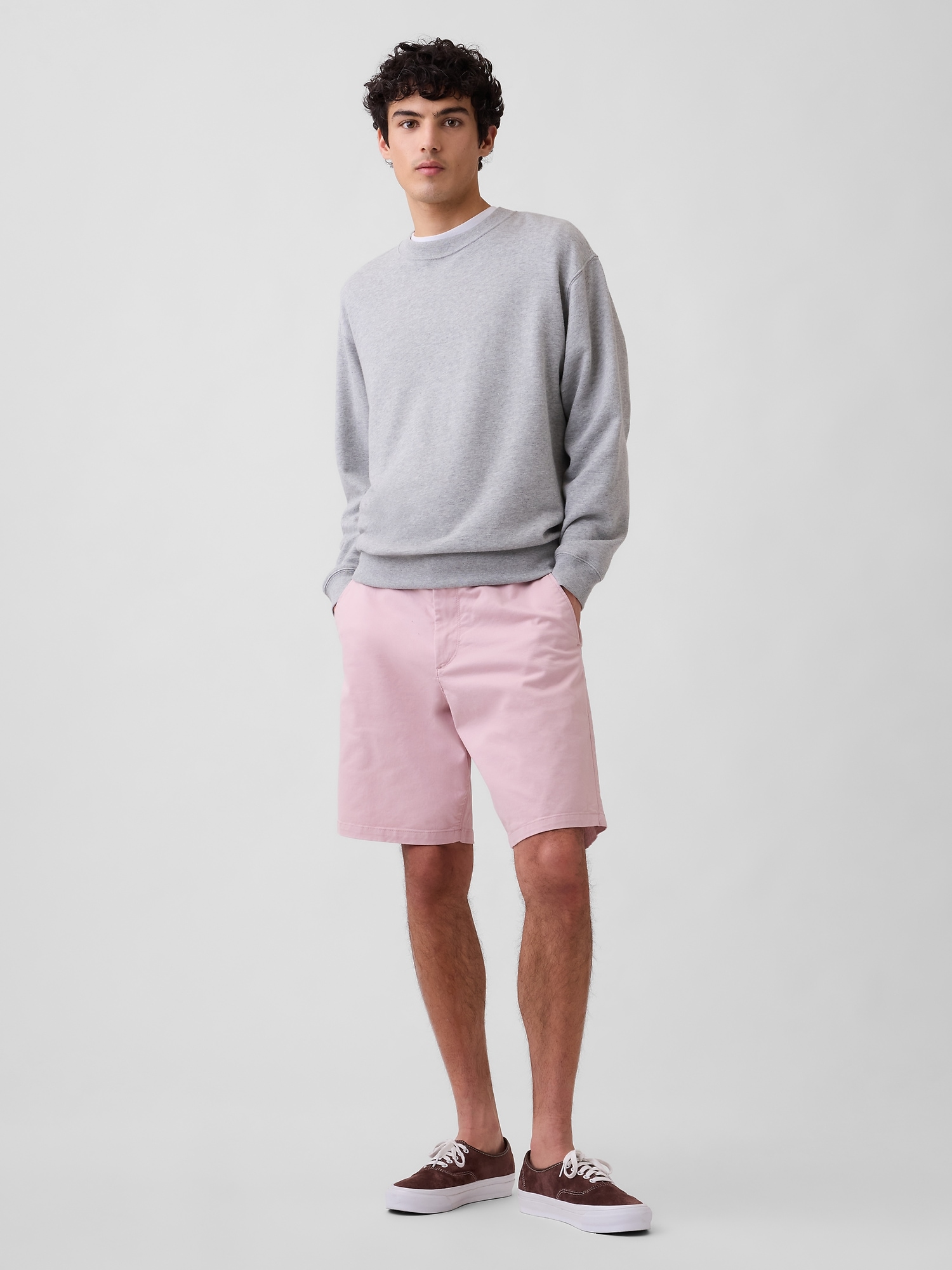 9" Essential Khaki Shorts