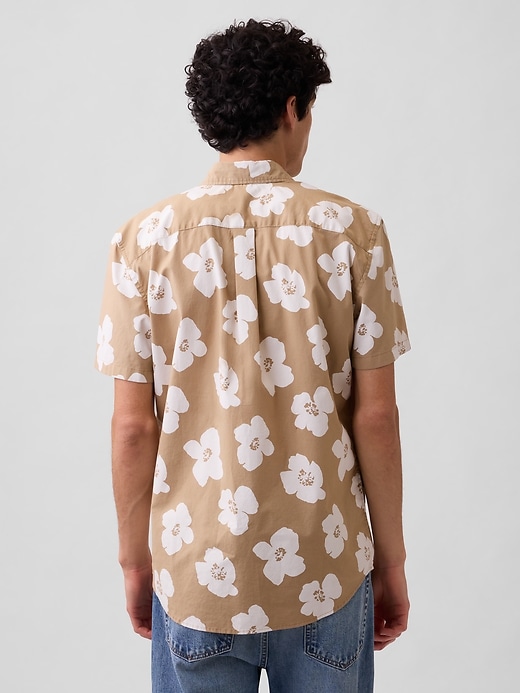 Image number 2 showing, Stretch Poplin Shirt in Standard Fit