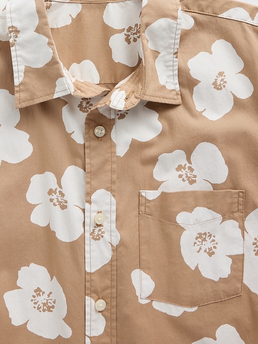 Image number 4 showing, Stretch Poplin Shirt in Standard Fit