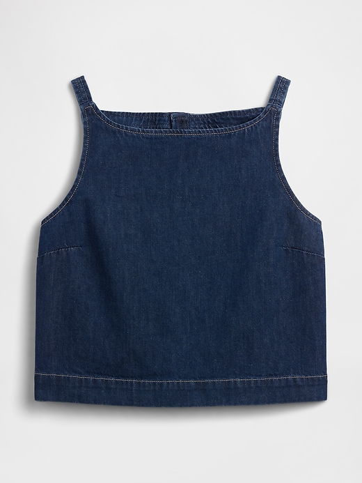 Image number 5 showing, Denim Shell Tank Top