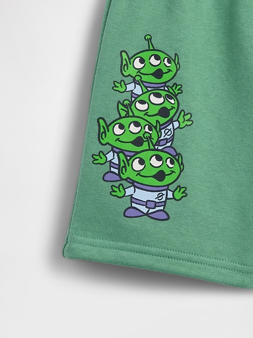 Image number 3 showing, babyGap × Disney Relaxed Logo Pull-On Shorts