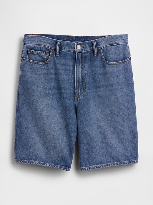 Image number 6 showing, 9" SuperSoft Loose Denim Shorts