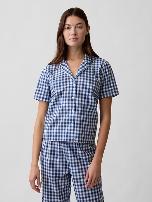 Image number 1 showing, Poplin PJ Shirt