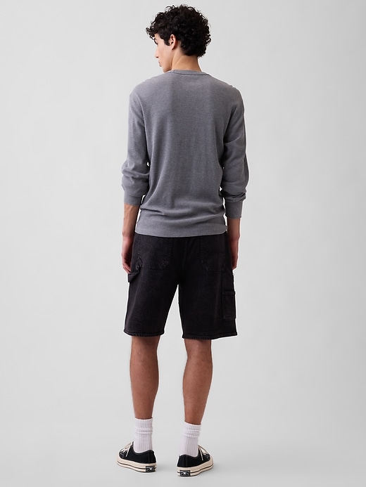 Image number 2 showing, 9" Denim Carpenter Shorts