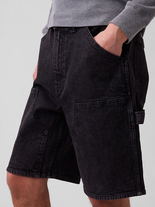 Image number 5 showing, 9" Denim Carpenter Shorts