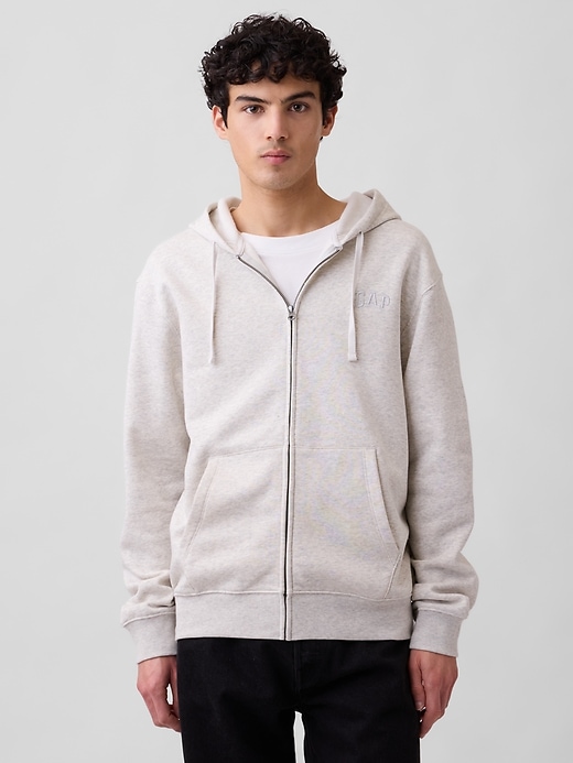 Image number 1 showing, Relaxed Gap Logo Zip Hoodie