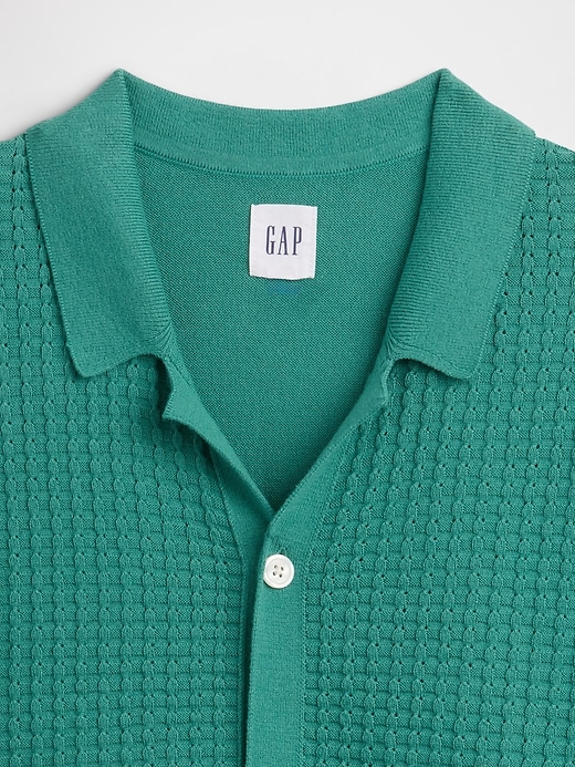 Image number 4 showing, Textured Sweater Vacay Shirt