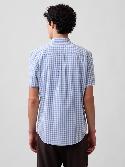 Image number 2 showing, Stretch Poplin Shirt in Standard Fit