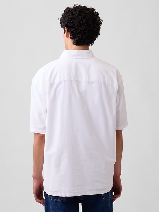 Image number 2 showing, Oxford Shirt in Boxy Fit