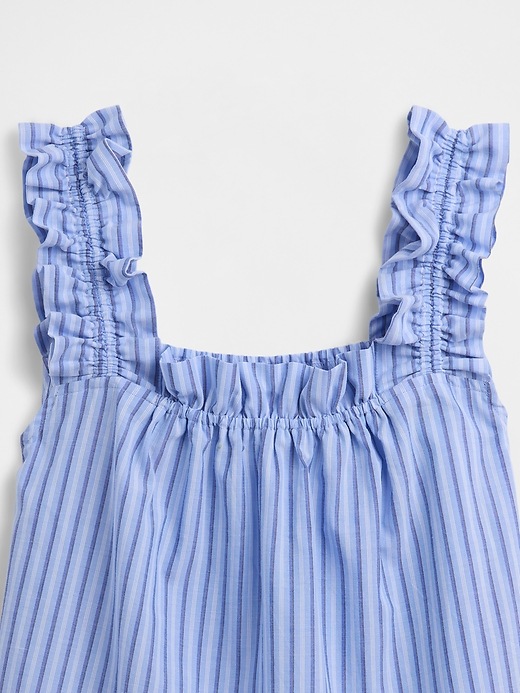 Image number 5 showing, Ruffle Poplin PJ Top